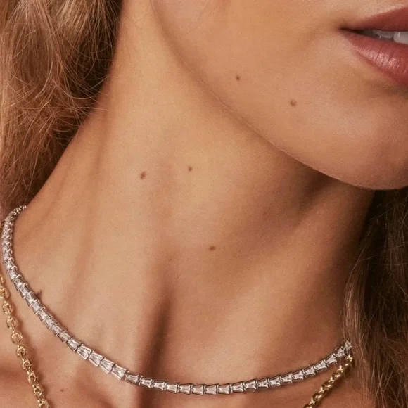 Kendra Scott Bella Tennis Necklace NWOT - Picture 2 of 8